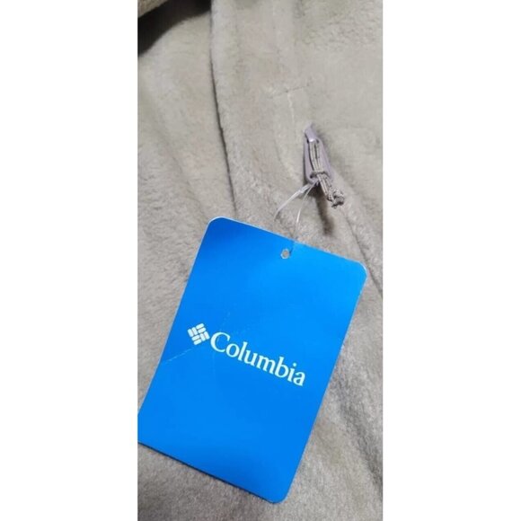 Columbia Steens Mountain Full Zip Fleece Jacket Men’s XXL Beige New - Picture 4 of 9